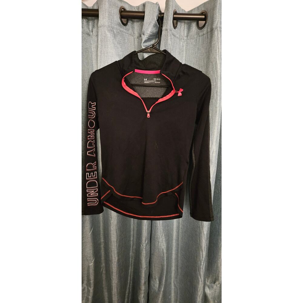 Under Armour Girls' Tech 1/2 Zip Warm-up Top Youth Large